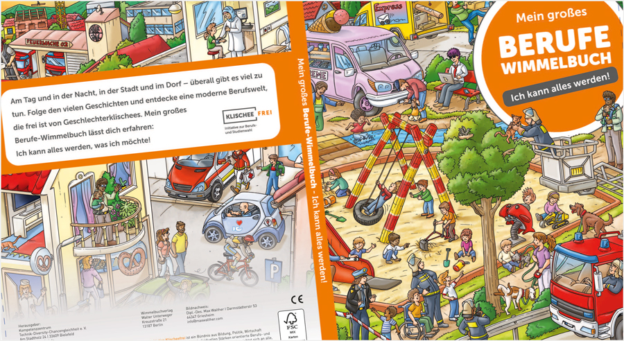 Buch – Mein großes Berufe-Wimmelbuch – Ich kann alles werden!