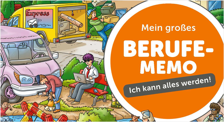 Mein großes Berufe-Memo – Ich kann alles werden!